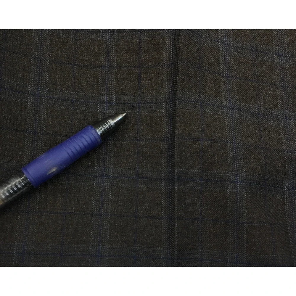 Mens BESPOKE Suit 2‎ Piece Jacket Pants Blazer Sport Coat Size 44L Wool Classic